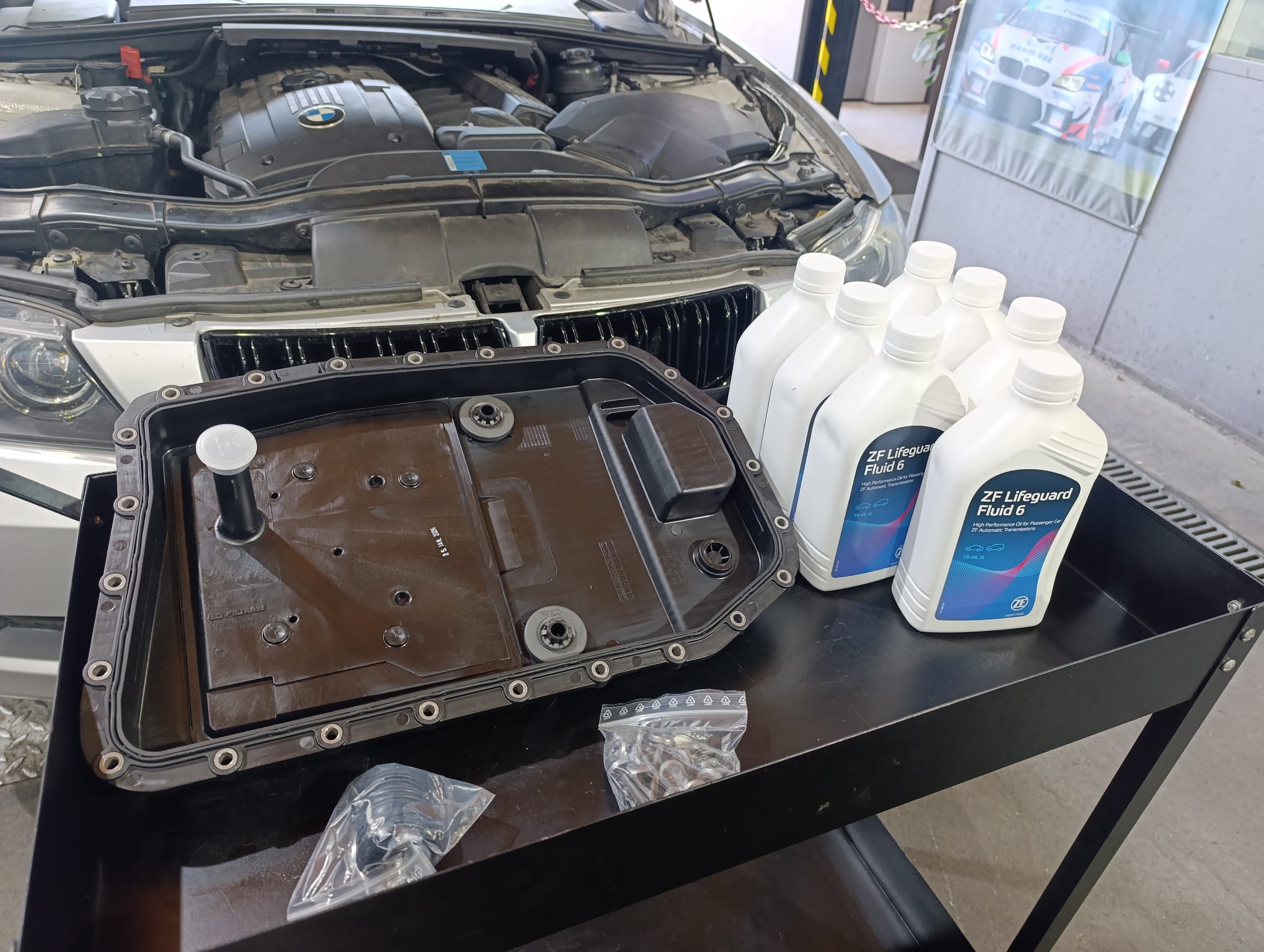 Revisões de caixas manuais e automáticas