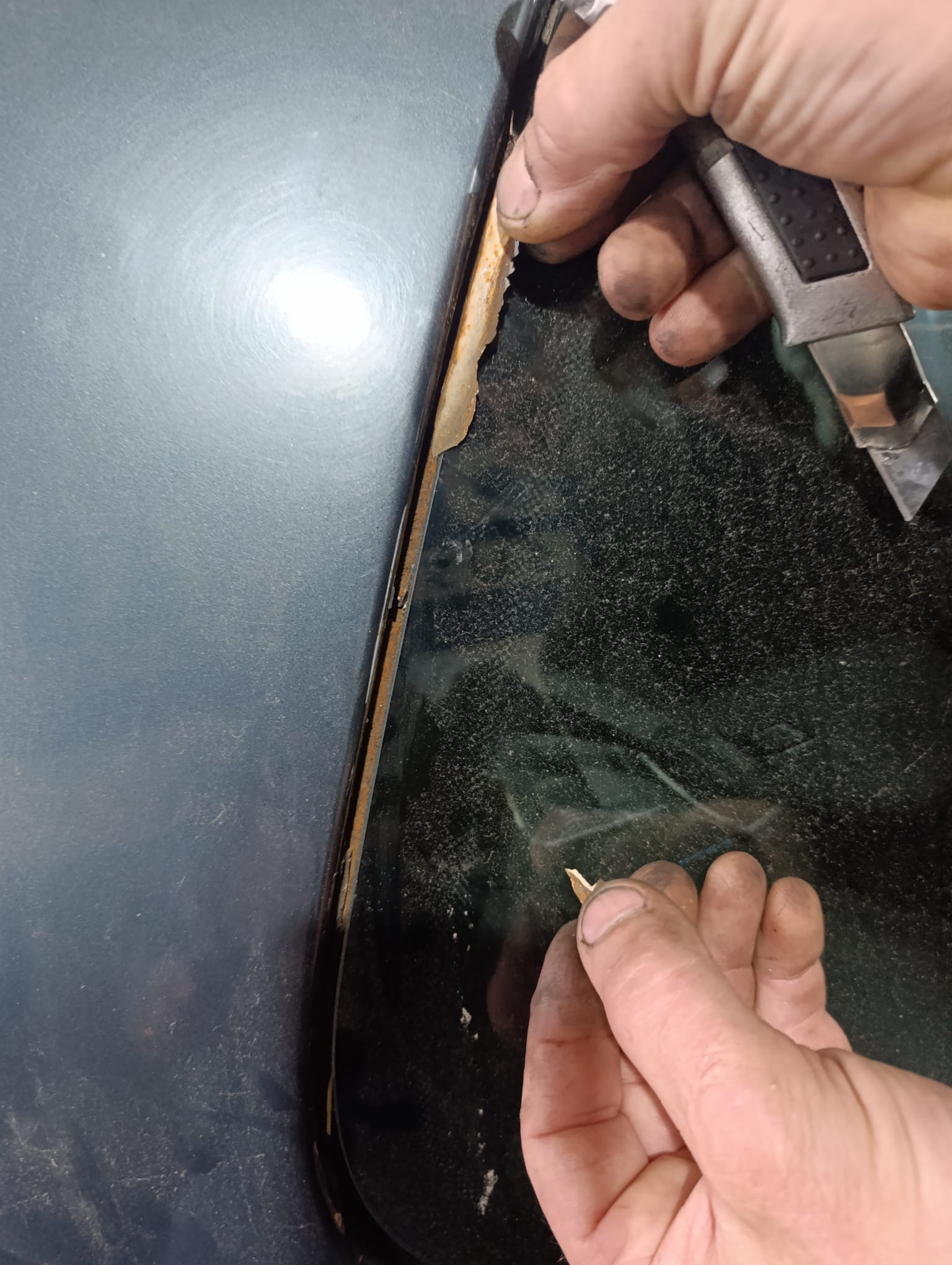 Reparação e pintura